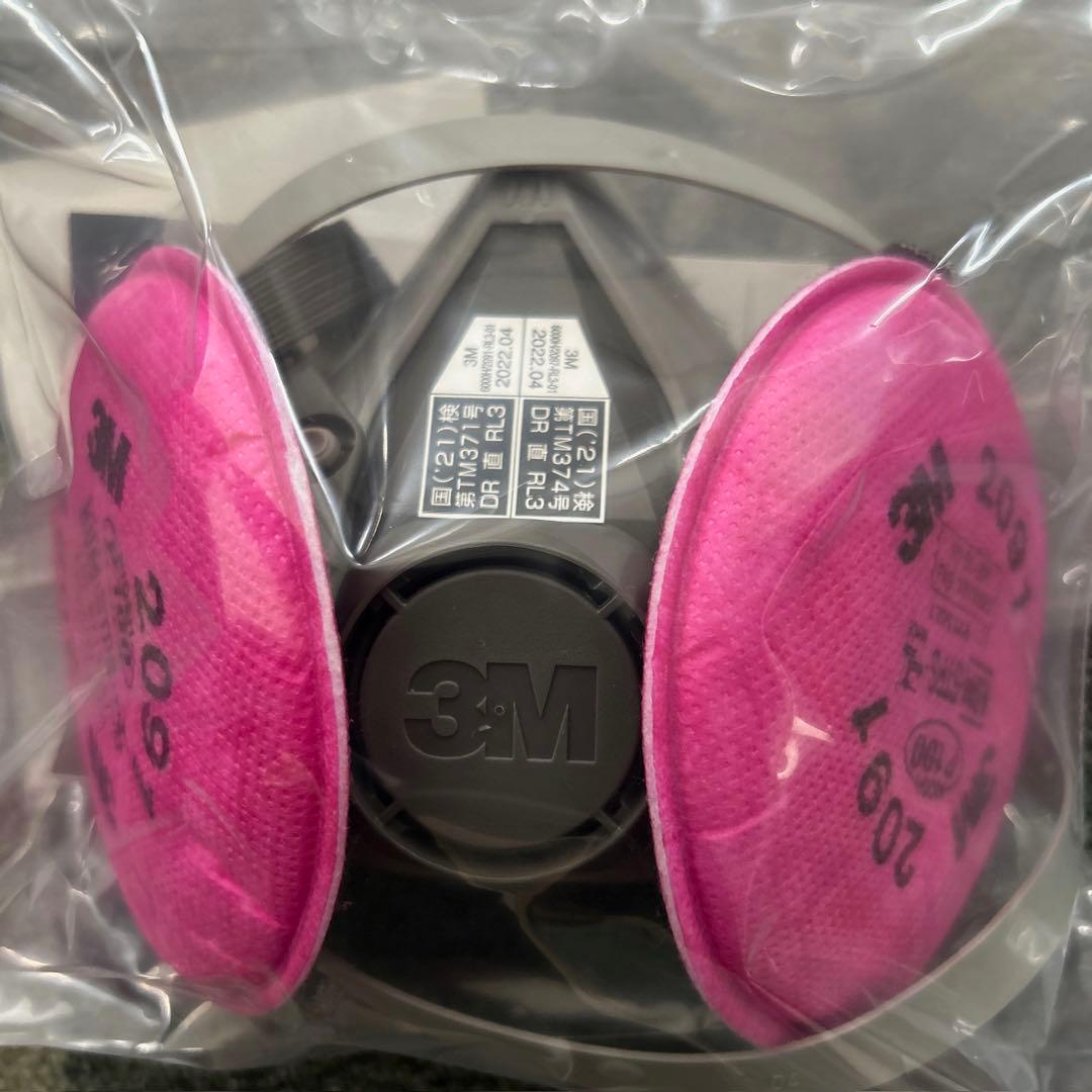 3M 取替え式 防じんマスク 6000／2091-RL3 Mサイズ6個