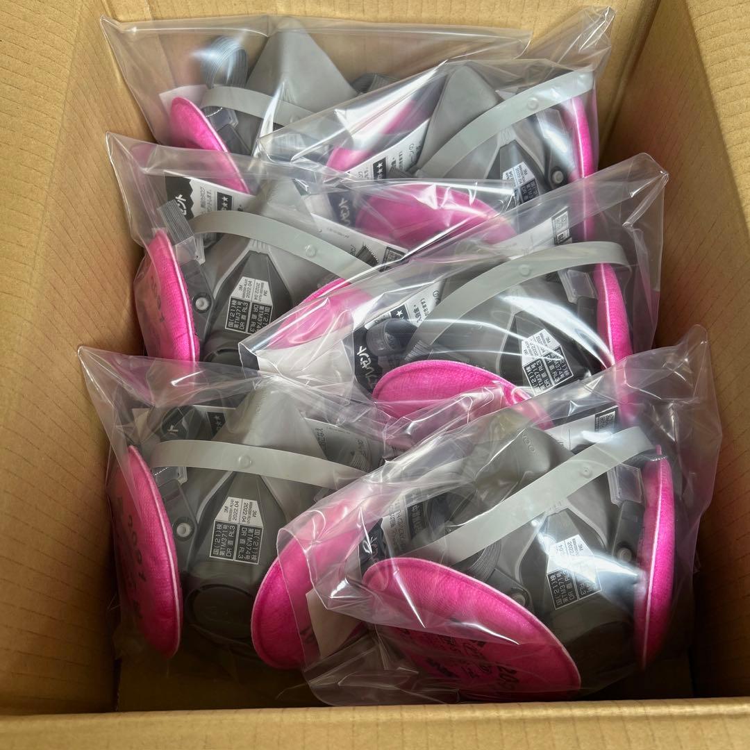 3M 取替え式 防じんマスク 6000／2091-RL3 Mサイズ6個