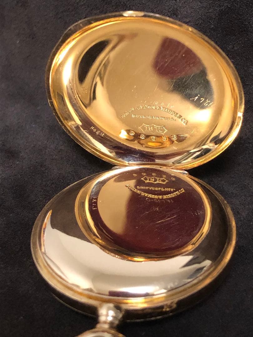 Patek Philippe パテックフィリップ 懐中時計 チェーン付き 18金