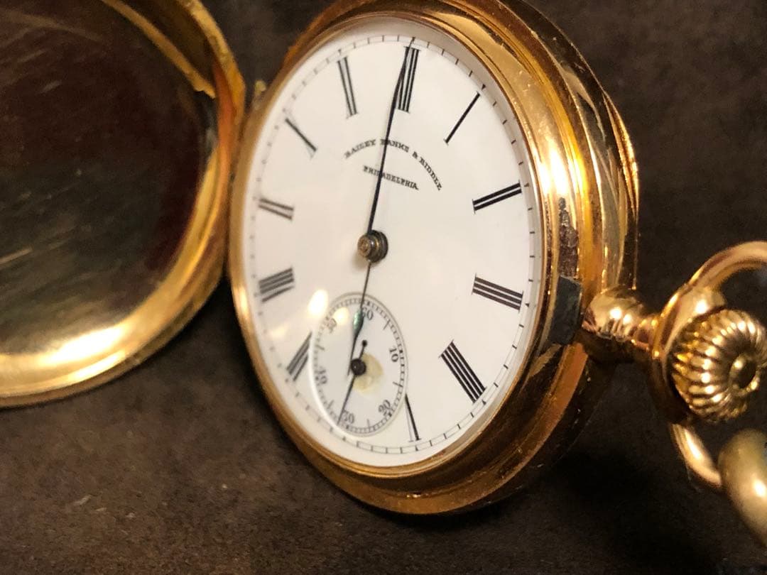 Patek Philippe パテックフィリップ 懐中時計 チェーン付き 18金