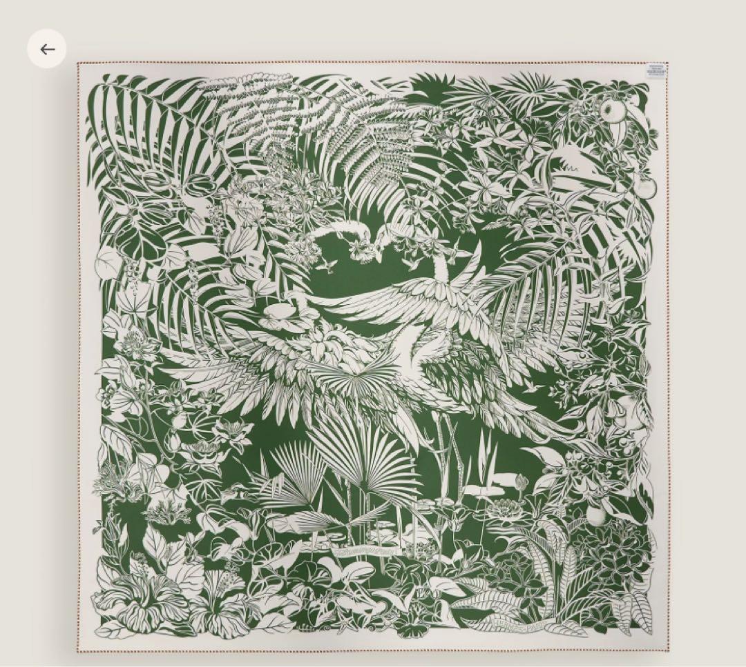 最終価格18時まで✨エルメス カレ90 ダブルフェイス　フラミンゴパーティー