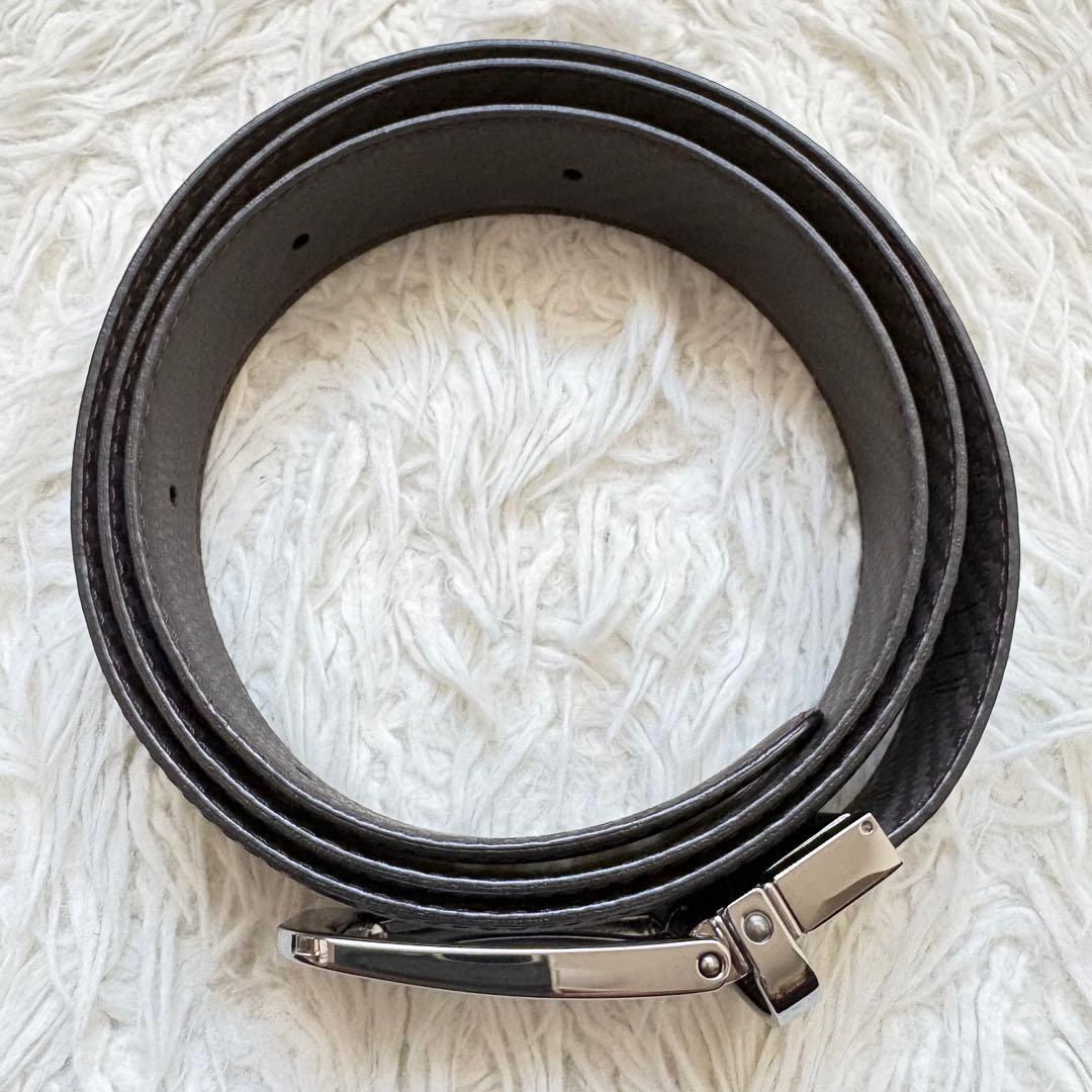 s*6様 未使用級　dunhill リバーシブル　本革ベルト　回転式　箱　保存袋