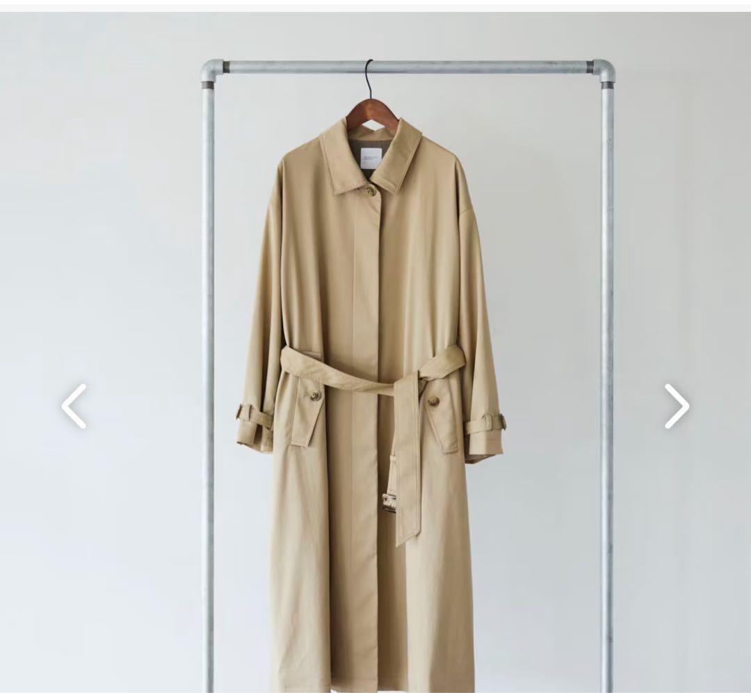 【新品未使用】「こんなの欲しいを、詰め込んで」着こなしきまるトレンチコート S