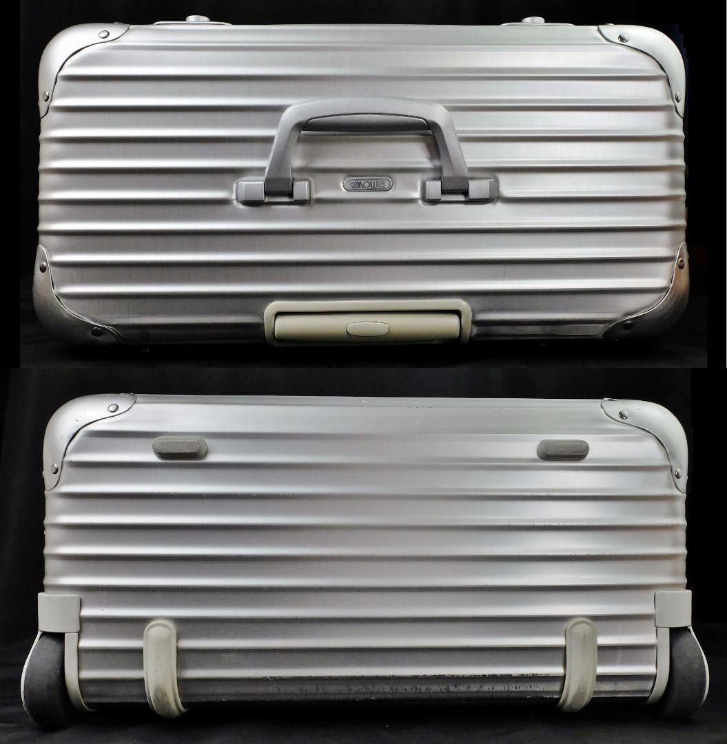 リモワ 920.51廃盤『TOPAS』2輪パイロット・トロリー特大・46L 美品