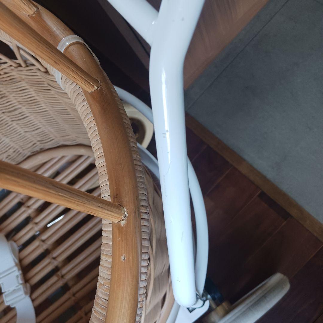 プスプス 東京乳母車 リバティプリント グリーン★フェンス付 ベビーカー 白車輪