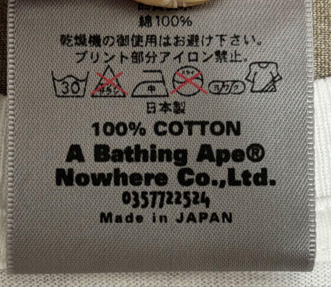 オリジナルBAPE X SHAWN MORTENSEN BIGGIE TEE