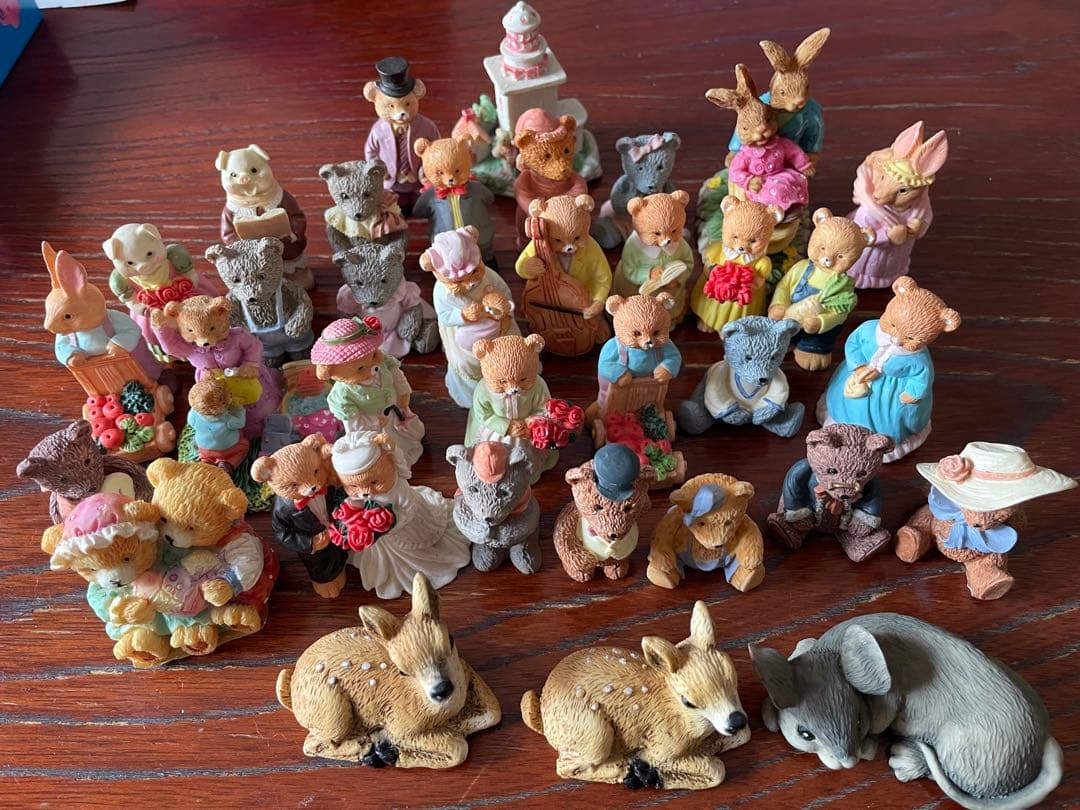 動物ミニチュア置物まとめ売り