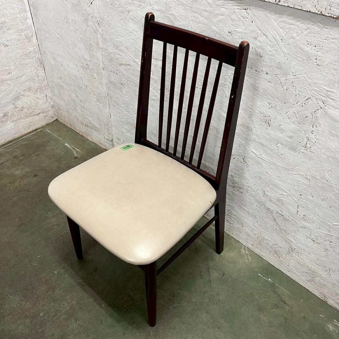 カリモク ダイニングチェア 木製 椅子 オールドカリモク ⑦ Y1985