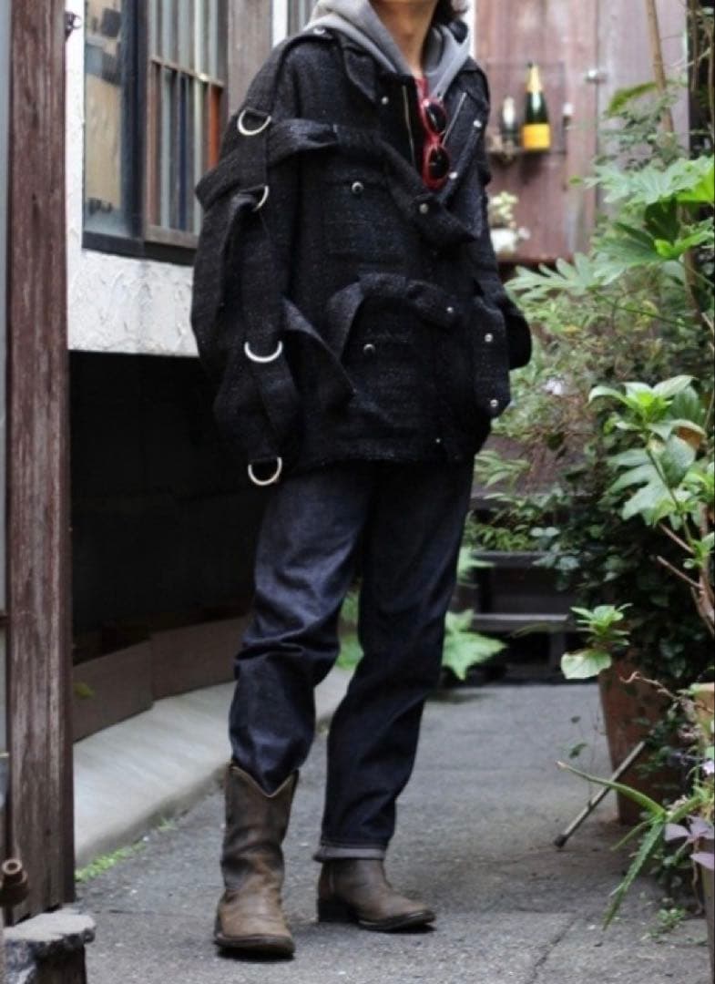 T*I様 【定価12万】el conductorH ボンデージツイードジャケット