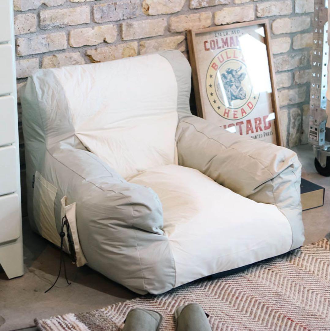 ダルトン　ガーデンソファ　ローソファ　2個セット ベージュ