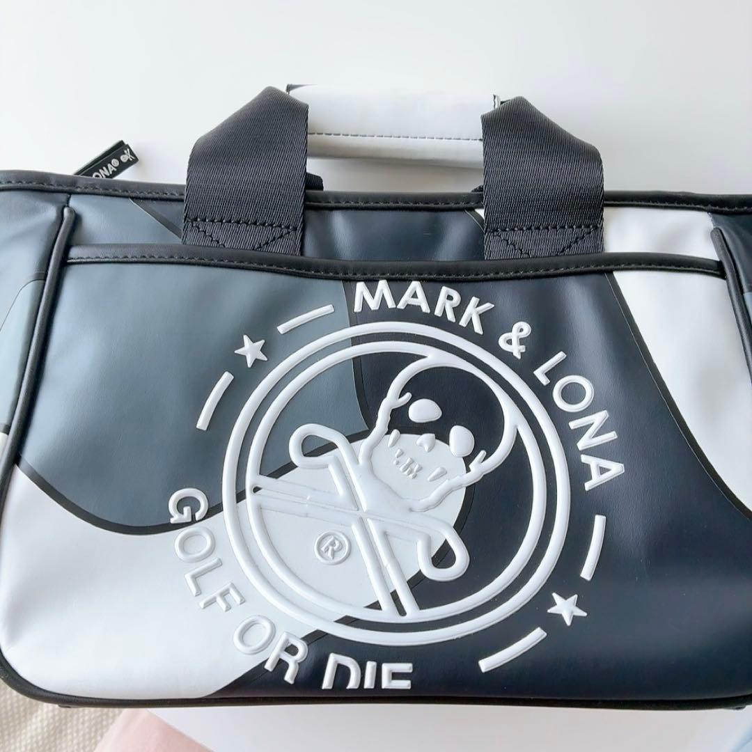 マークアンドロナ MILO Cart Bag カートバッグ スカル グレー