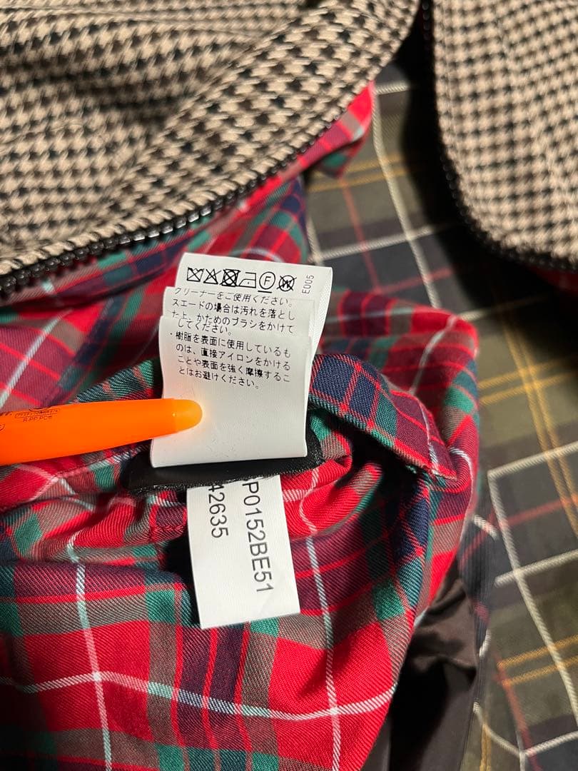 Barbour × BARACUTA Portonシャワープルーフ ブルゾンG9