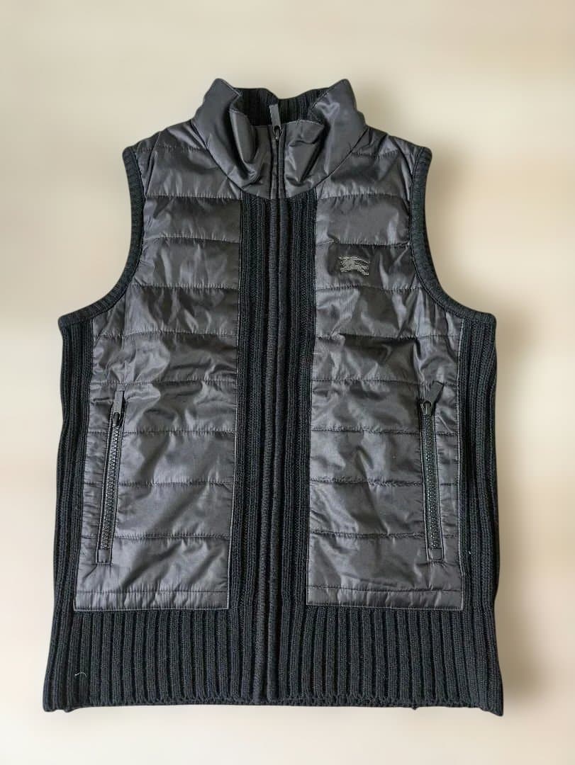 BURBERRY　ゴルフ　ベスト　ブラック