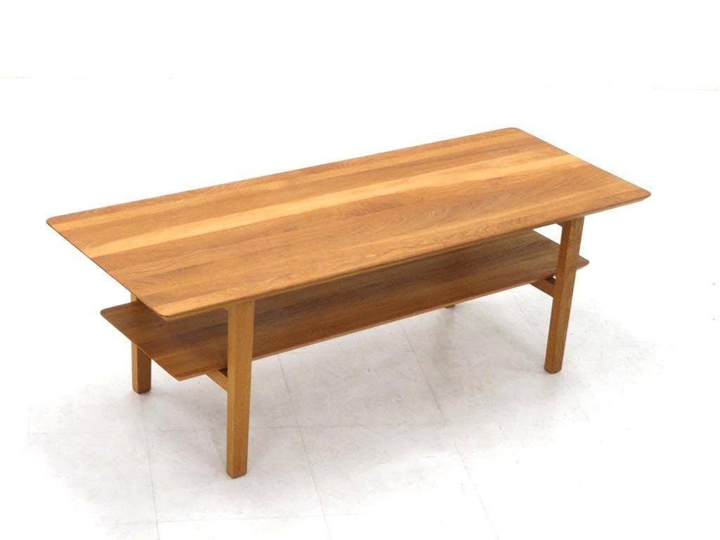 展示品　karf カーフ　オーク材　コーヒーテーブル　センターテーブル　北欧