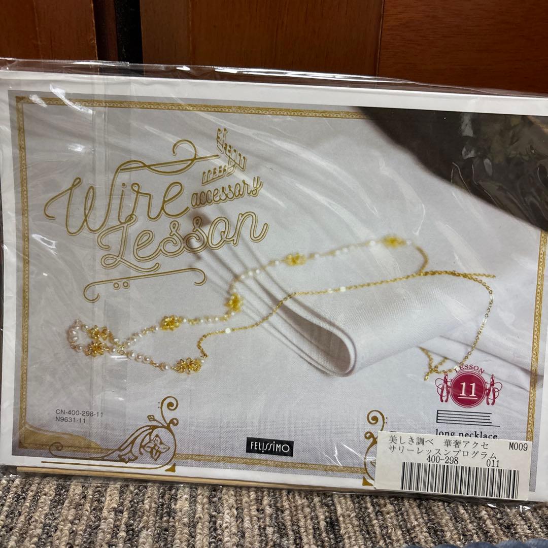 フェリシモ　美しき調べ　華奢アクセサリーレッスンプログラム1〜12