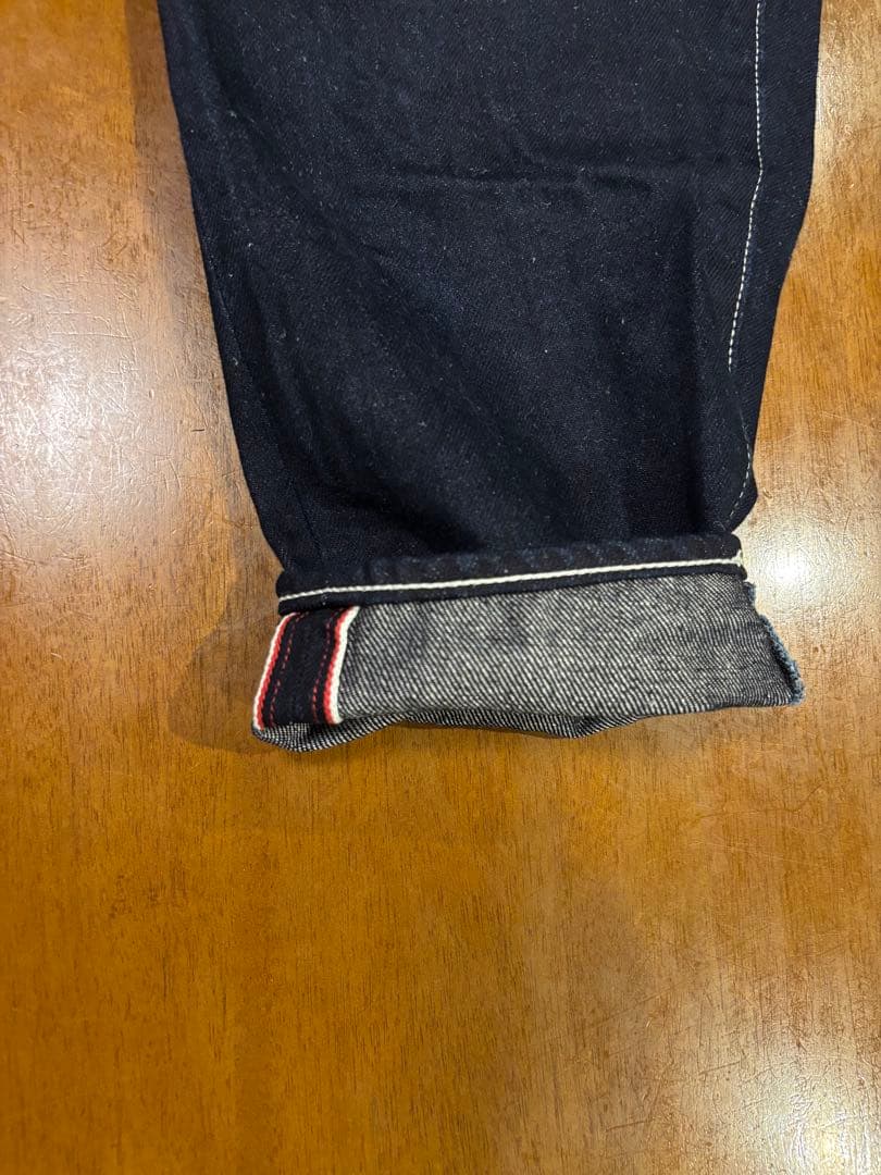 ミナペルホネン　always テーパードデニム