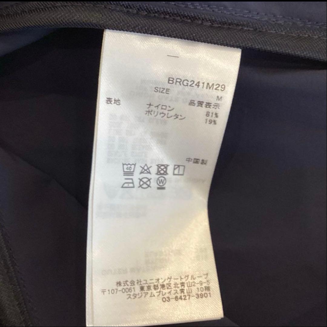 新品　BRIEFING POCKETABLE WIND VEST ネイビーM