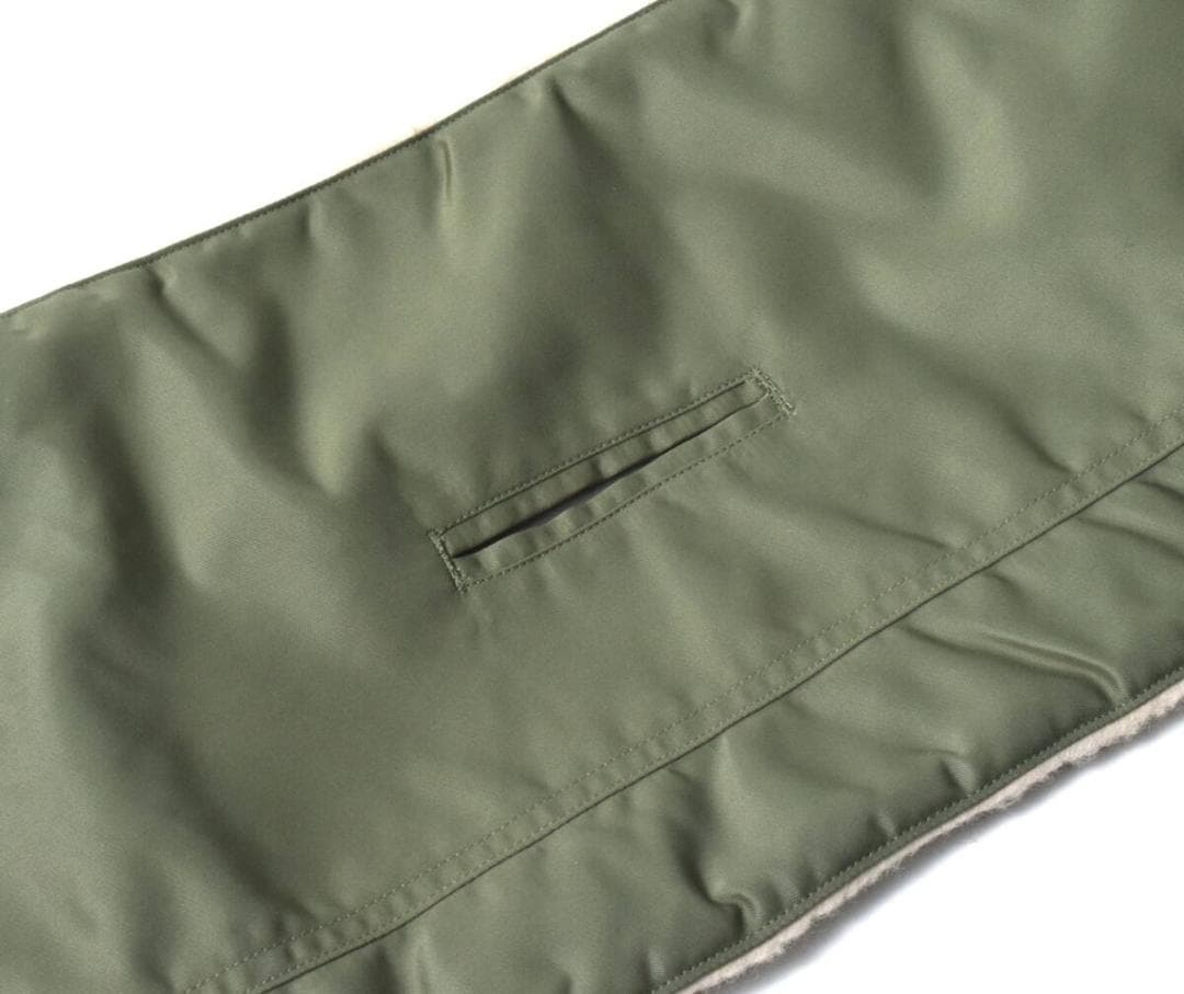 SOFTHYPHEN MA-1 STOLE GLOVE マフラー オリーブ