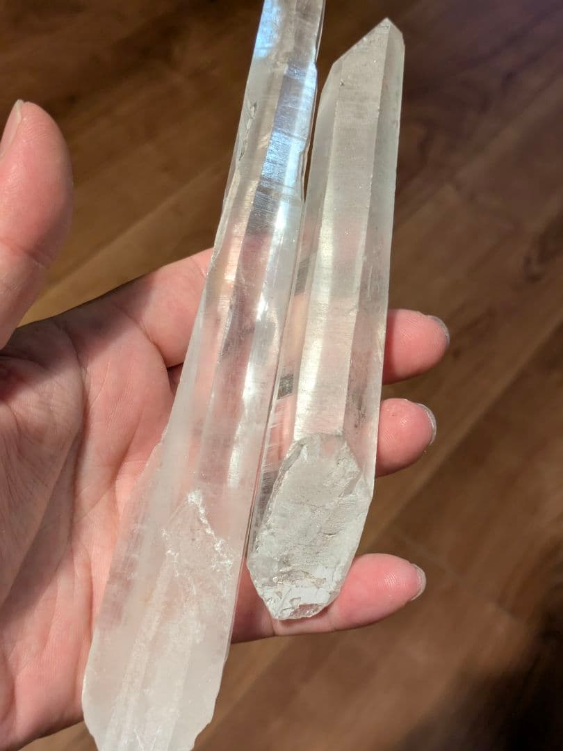 シンギング水晶　最高品質サウンド　13センチ以上　内モンゴル産