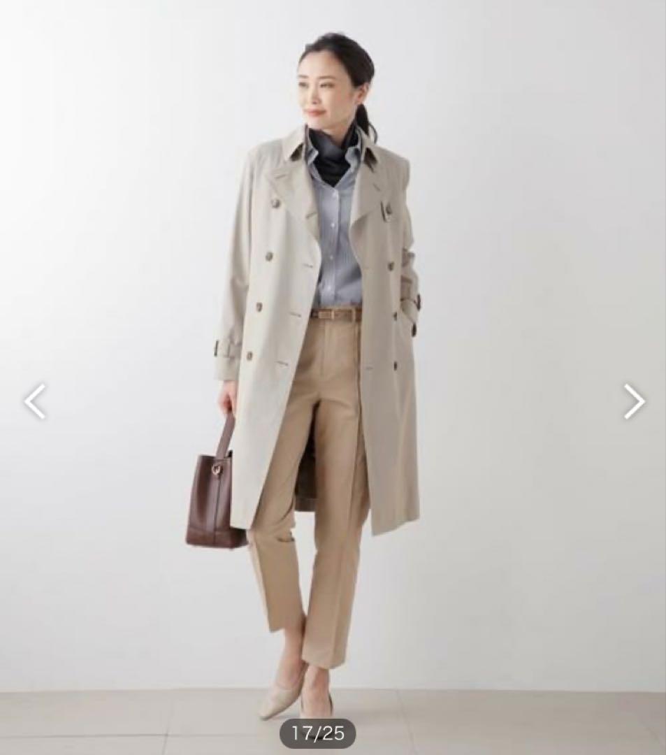 美品！NEW YORKER ニューヨーカー トレンチ ライナー付 定価約8万円