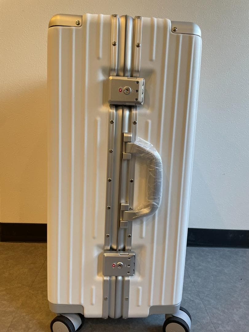 リベティ多機能キャリーケース【マットホワイトMサイズ】48