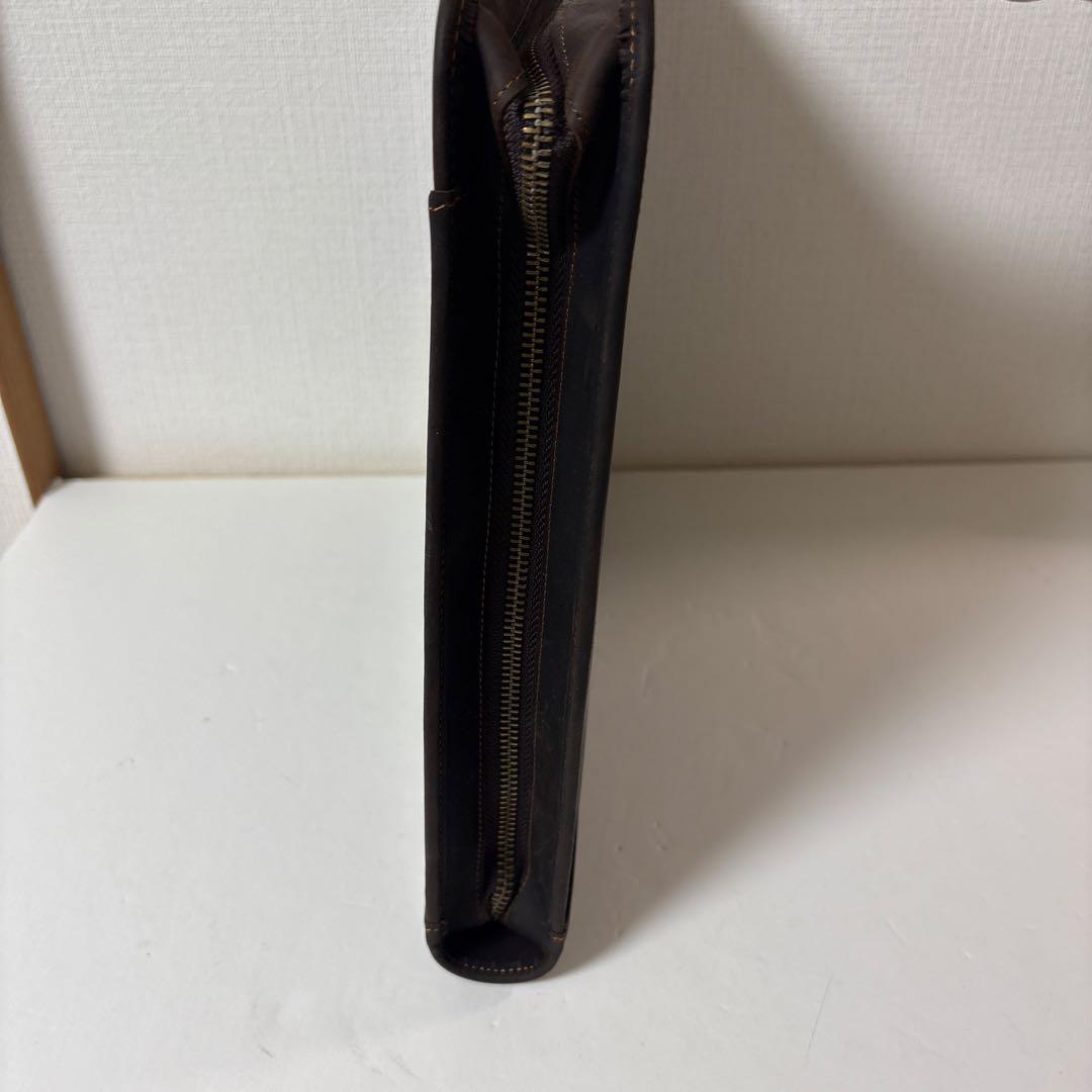 レザービジネスiPadジッパーフォルダー多機能会議ドキュメントホルダーオフィス