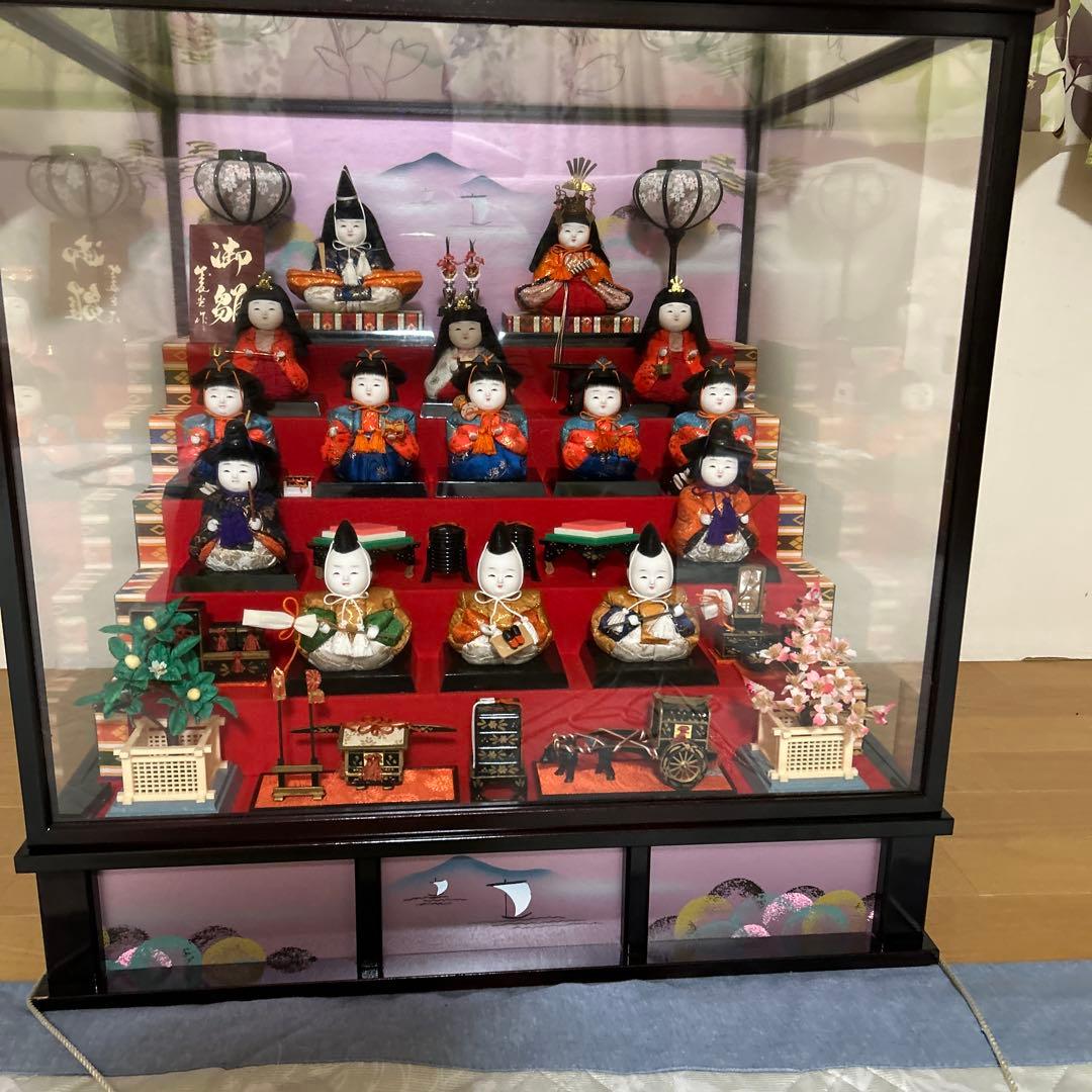 ケース入り　お雛様