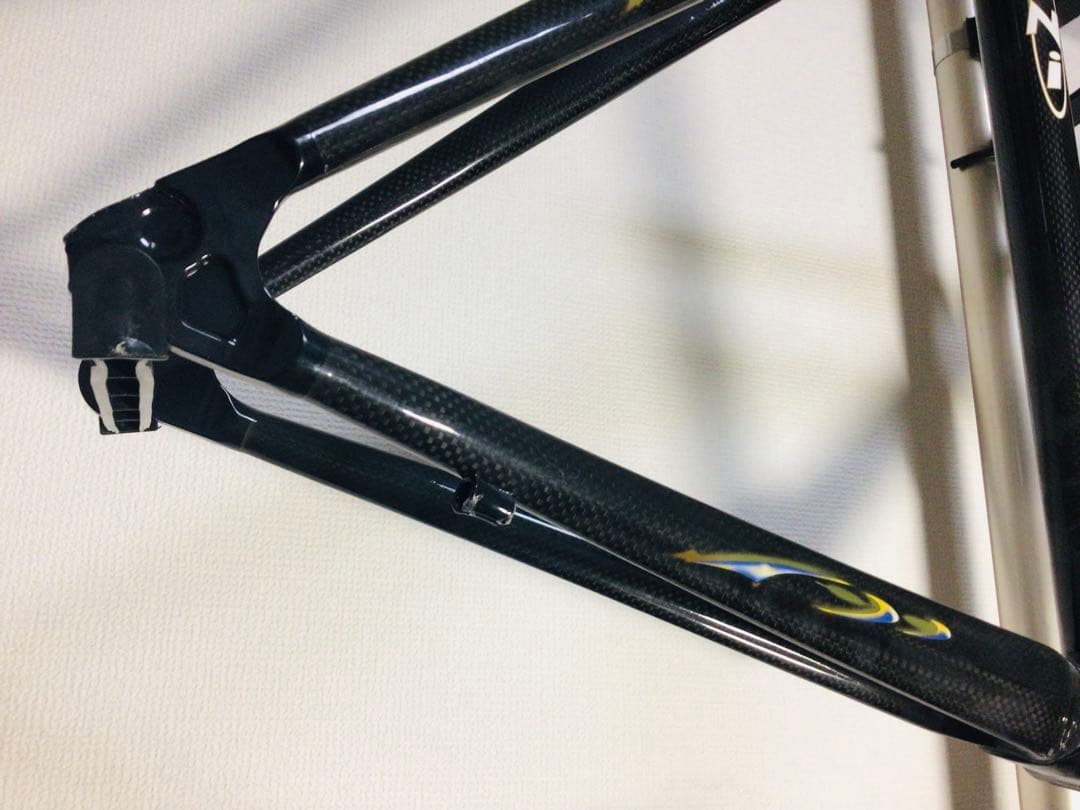 TNi カーボン製 ロードバイクフレーム ブラック サイズXS 44 未使用品