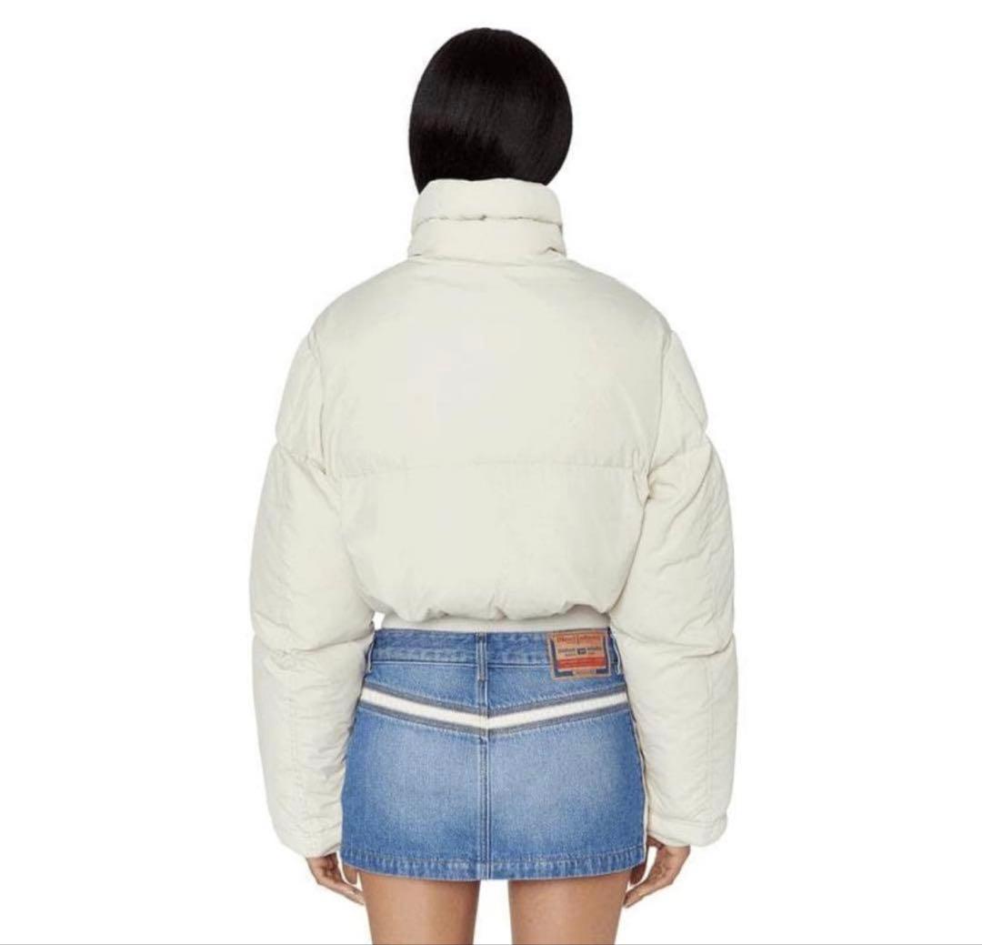 W-PEYTON-SHORT Dロゴショートパフィージャケット