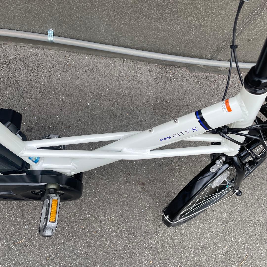 ヤマハ電動アシスト自転車20インチ 12.3Ah ホワイト