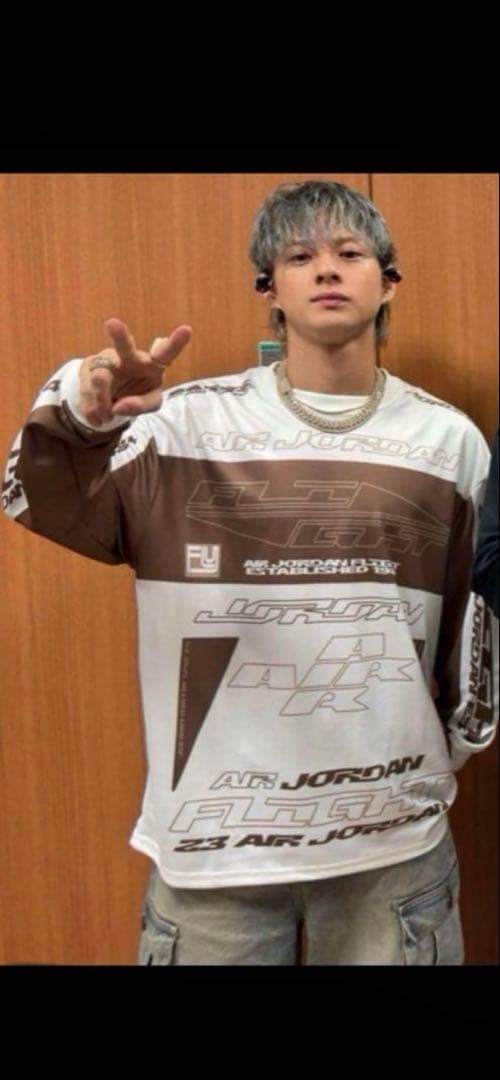 Air Jordan ロングスリーブシャツ M MVP