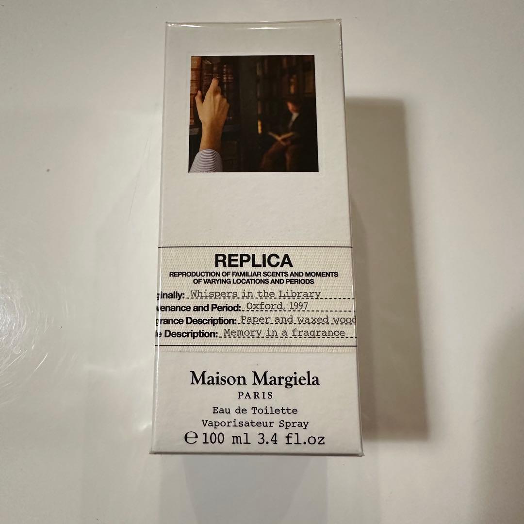 希少レア メゾン マルジェラ レプリカ ウィスパー インザライブラリー