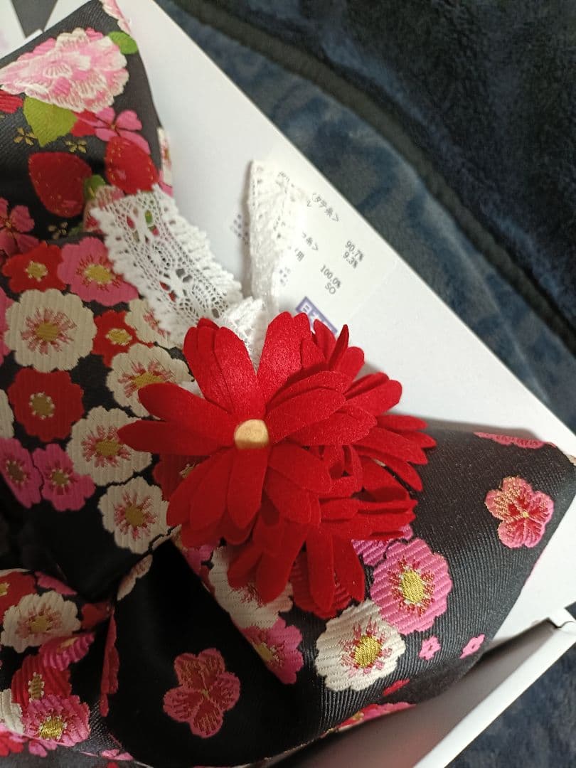 新品未使用　SEIKO MATSUDA 七五三 7才 作り帯 着物