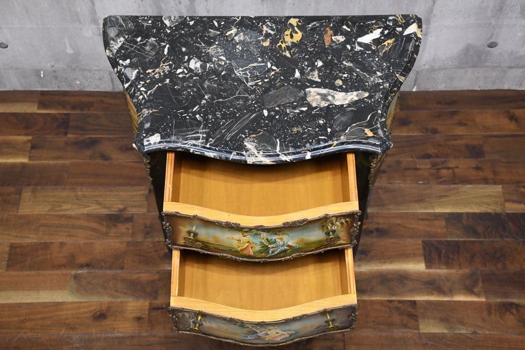 EAC18 サイン有 西洋クラシック サイドチェスト コンソールチェスト