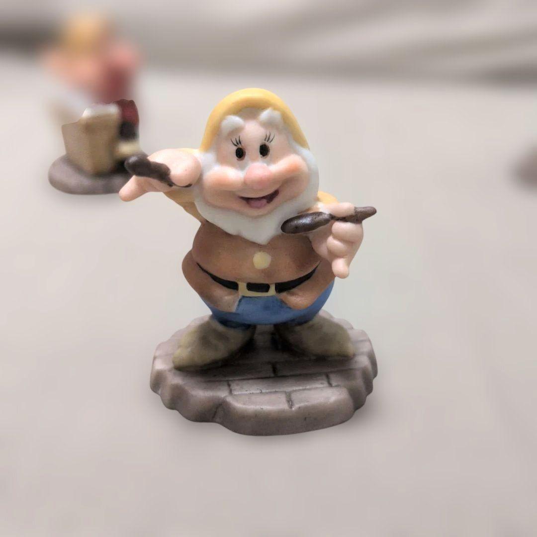 加藤工芸　白雪姫　ガーデンフィギュア　新品未使用　レア　廃盤品　ディズニー置き物