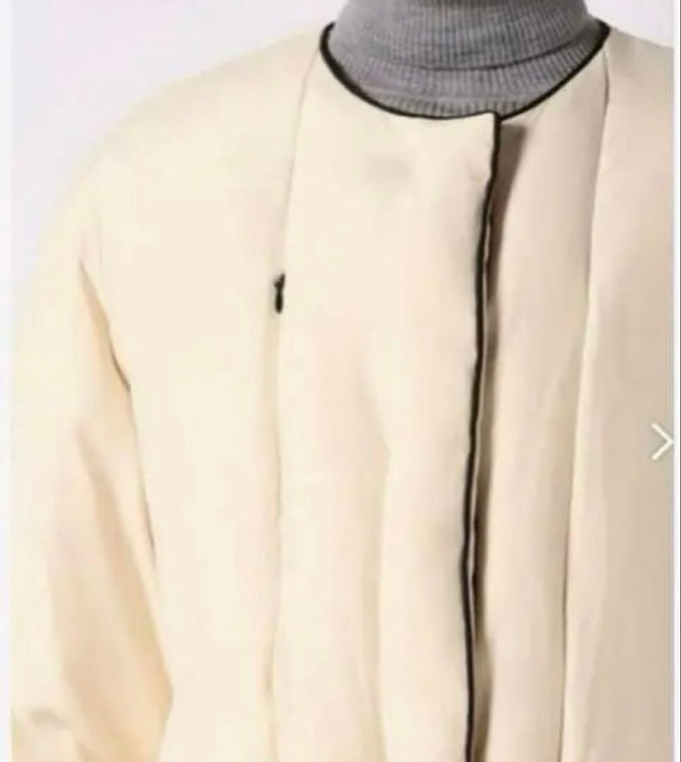 ☆HOUSE OF LOTUS ☆ストール付ダウンコート☆オフホワイト☆☆