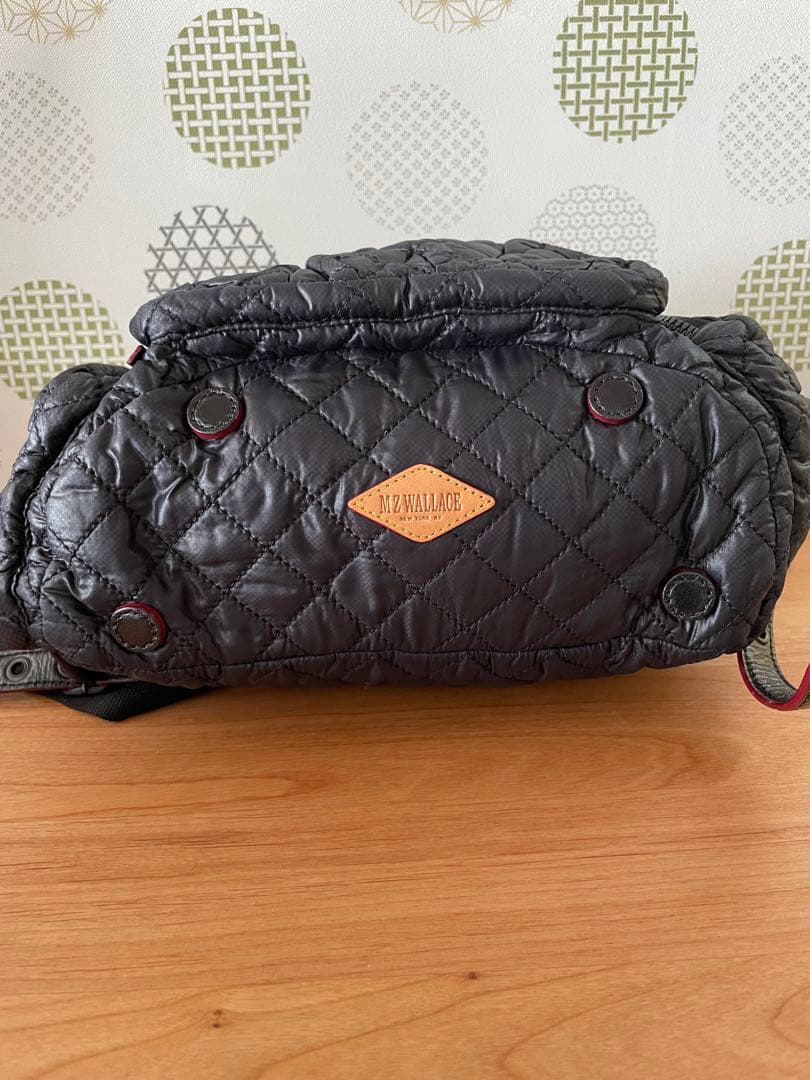 お値下げMZ WALLACE エムジーウォレス リュック ブラック キルティング