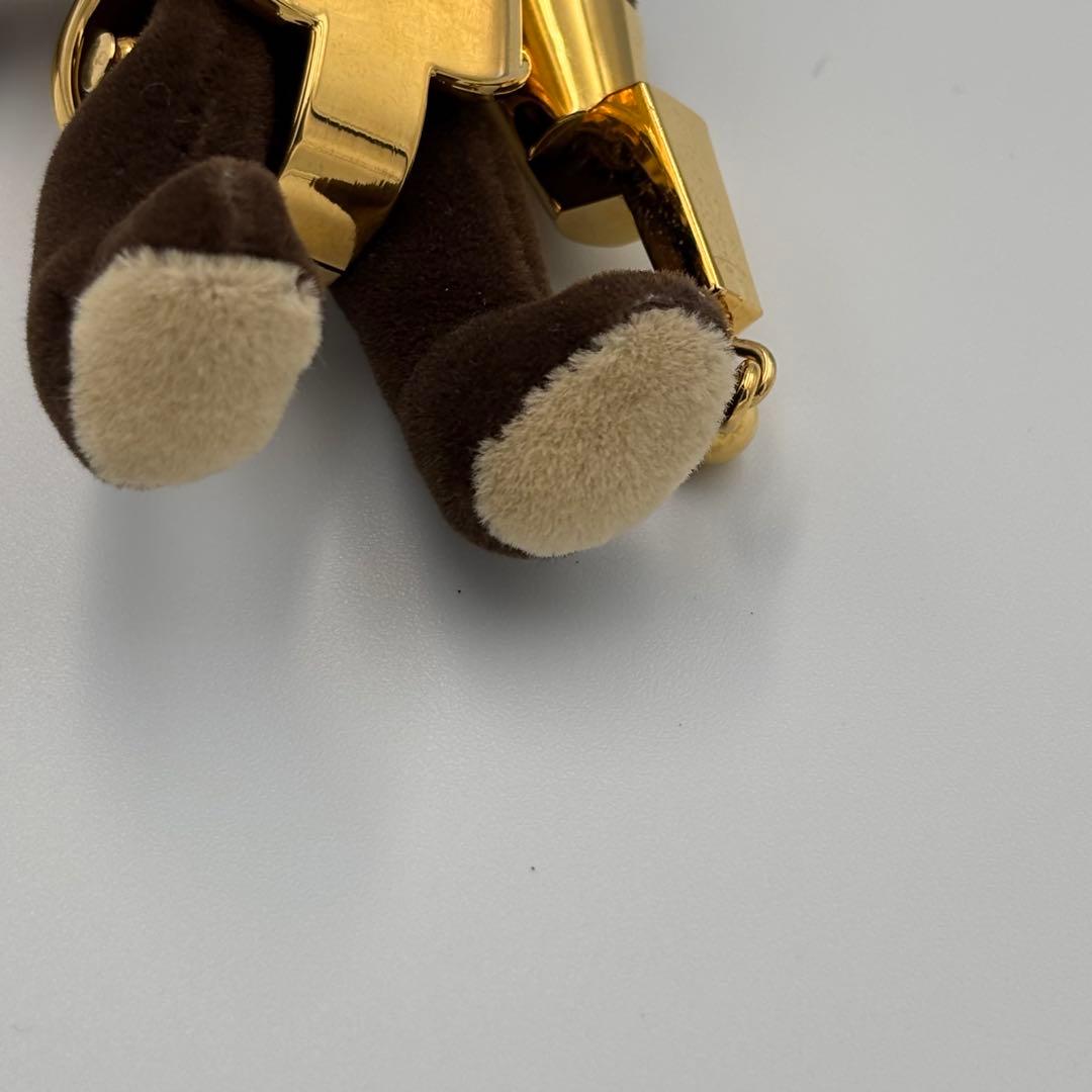 プラダ　くまチャーム　ゴールド　クリスタル　テディベアー　ロボット