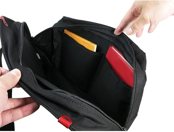 BAGGY PORT 帆布 メッセンジャーバッグ YNM-416 黒 新品日本製