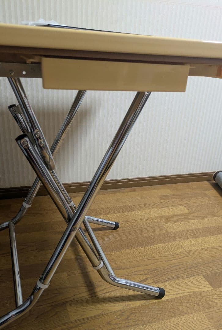 折りたたみ式麻雀台(手積み)ダイニングテーブル 約90cm x 90cm＋麻雀牌