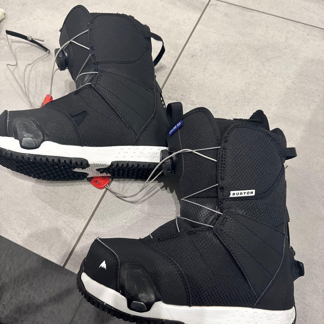 ステップオンバートンキッズ23センチブラック スノーボードブーツ
