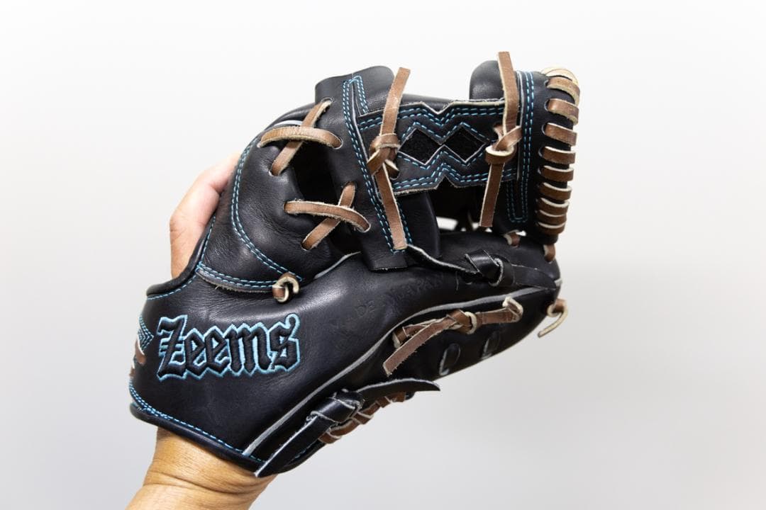 Zeeams 軟式グローブ軟式　内野用　黒