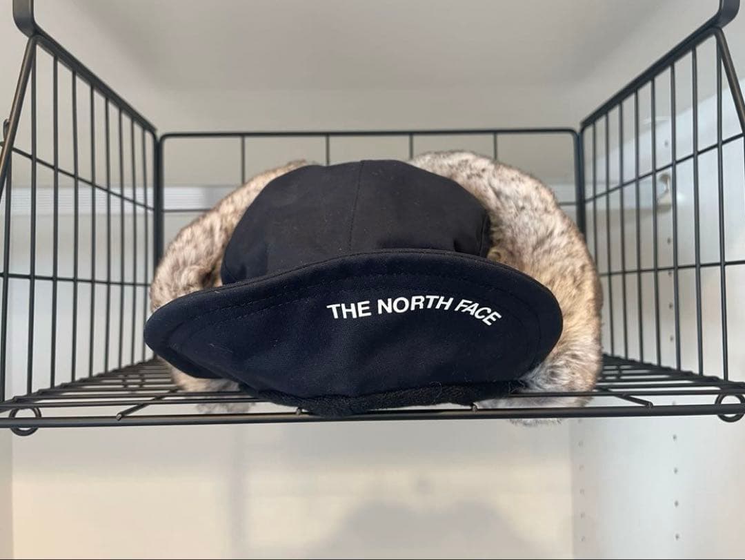 新品タグ付き THE NORTH FACE フライトキャップ 黒 防寒