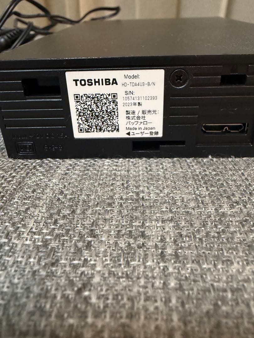 東芝 外付け ハードディスク 4TB 外付けHDD