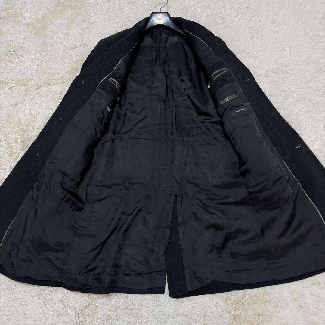 ヒューゴボス　HUGO BOSS カシミヤウール　チェスターコート
