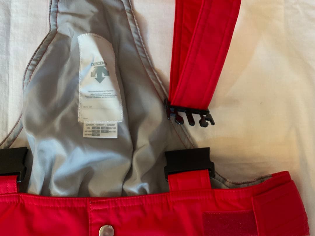 極美品！デサントDESCENTE スキーウェア上下 ジュニア160 メンズXS