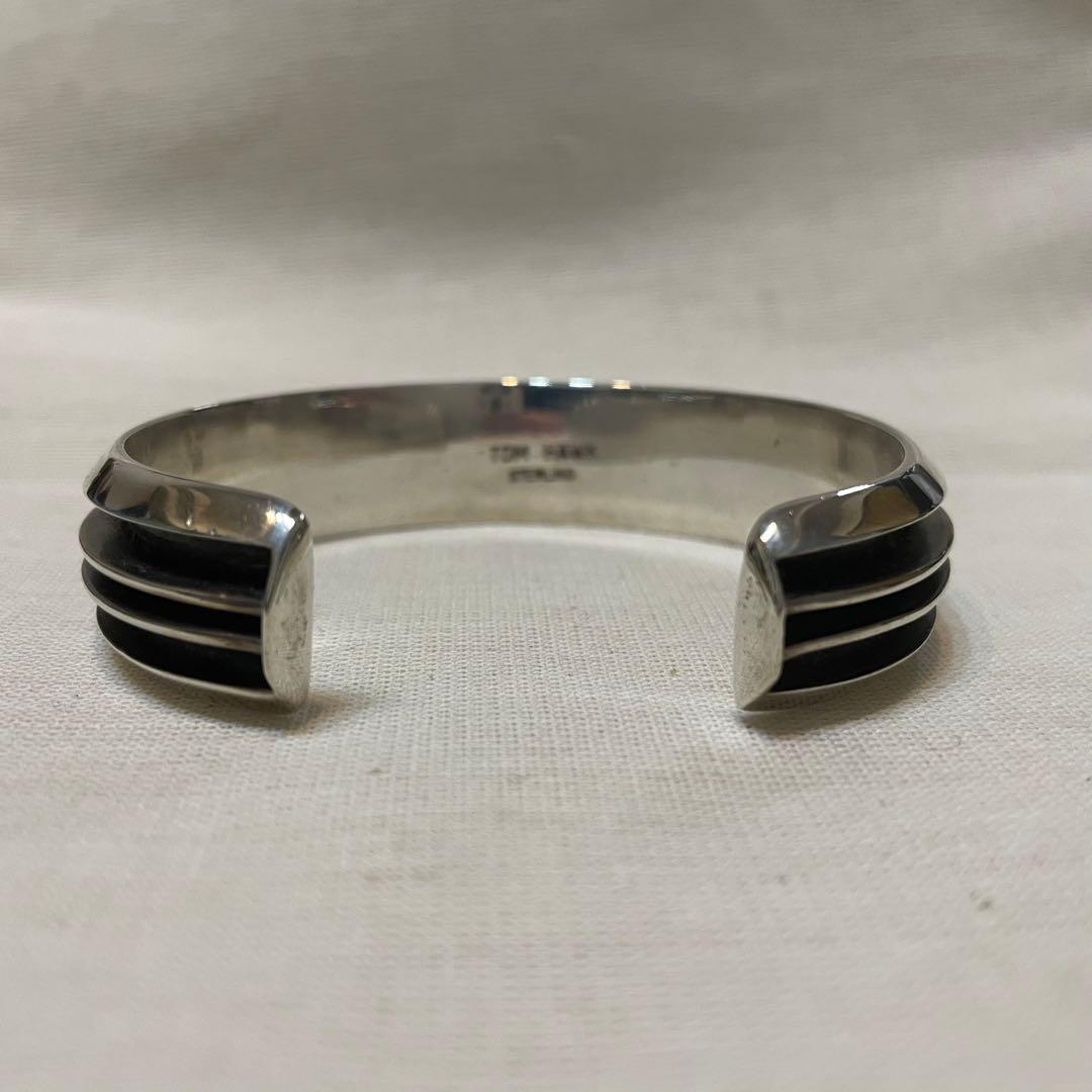 【TOM HAWK】トムホーク 3ライン バングル 16mm Navajoナバホ