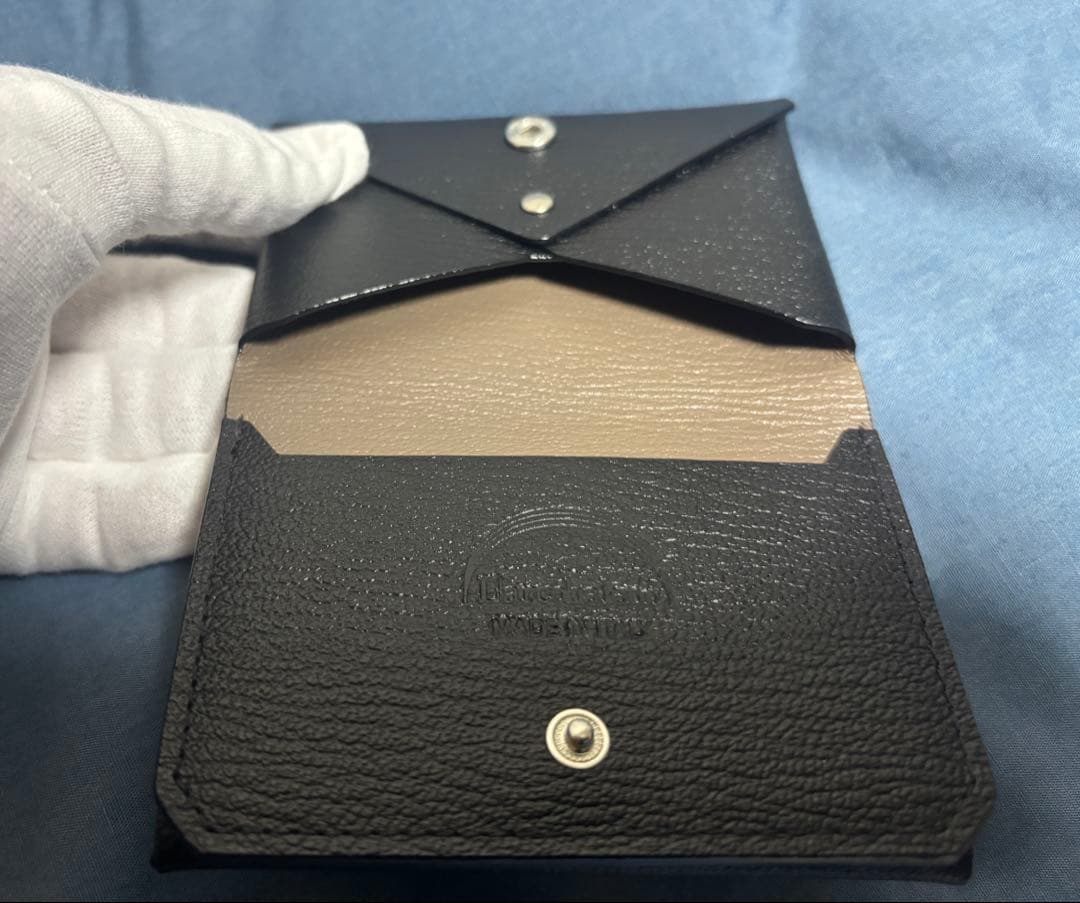 【未使用】L'arcobaleno フォールディウォレット BLACK/GRAY