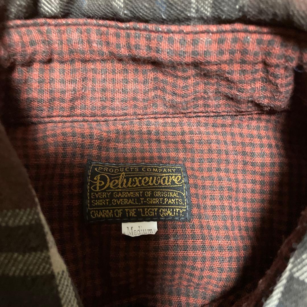 デラックスウェア　ネルシャツ