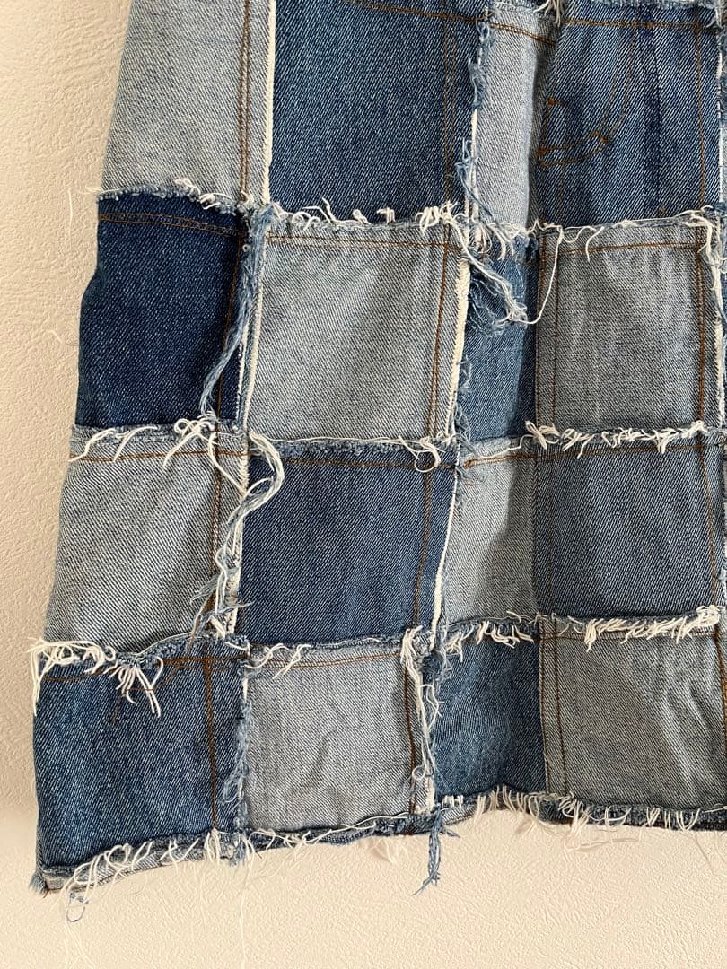 Levi’s remake patch work skirt